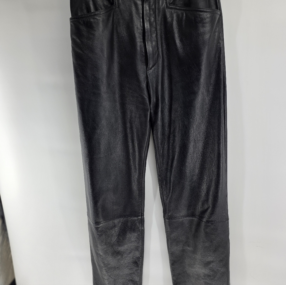 Wilson Black Leather Pants Size 2